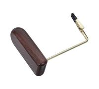 YARNOW Outil D'assistance pour Bracelet avec Base en Bois et Pince Crocodile Antidérapante, Aide à Fermer les Bijoux D'une Main Surface Plane