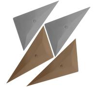 YARNOW Outil de Film Automobile 4 Pièces Grattoirs Souples pour Découpe Précise de Film Teinté, Raclette Triangulaire pour Vitres de Voiture en Covering