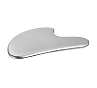 YARNOW Outil de Massage Visage Gua Sha Acier Inoxydable Forme Cœur Grattoir Facial et Lisse Masseur pour Rides et Soins Peau