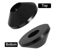 YARNOW Outil de Montage Pneus Manuel pour Camions et Motos Cône de Centrage Aluminium Noir Changement Rapide et Précis Accessoire Essentiel pour Atelier Mécanique