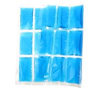YARNOW Pack de Glace Réfrigérant Réutilisable Bleu en Gel PE, Résistant aux Températures Extrêmes Dommages, pour Boîte à Lunch et Voyage en Plein Air
