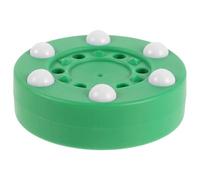 YARNOW Palets D'entraînement Roller Hockey Vert 7,6 Cm 6 Rouleaux Palets Plastiques pour Usage Intérieur et Extérieur sur Asphalte et Béton de Rue pour Entraînement Sportif