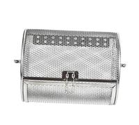 YARNOW Panier à Barbecue Roulant pour Grill Cage De Cuisson pour Barbecue Panier De Cuisson pour Légumes Et Aliments Grillés