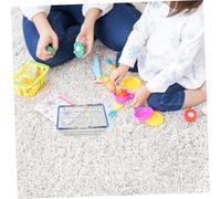 YARNOW Panier de Shopping Miniature pour Garçon Fille Panier Fil Métallique pour Jeu de Rôle et Rangement de Petits Objets Multifonctionnel Profond