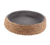 YARNOW Panier pour Chien Et Chat en Osier Naturel Et Esthétique Nid De Couchage pour Chat Accessoire Rafraîchissant pour Animaux De Compagnie