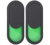 YARNOW Panneau « Ne Pas Déranger » pour Toilettes en Verre Organique 2 Pièces, Signe Coulissant Vert et Rouge, Protection Vie Privée Robuste pour Bureaux