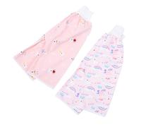 YARNOW Pantalon D'entraînement Imperméable et Anti-fuite Bébé en Coton, 2 Pièces, Motifs Cartoon, Adapté pour Porter Lors de L'apprentissage Propreté