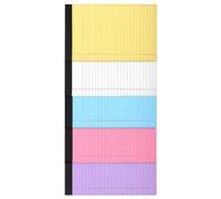 YARNOW Paquet de 5 Bloc-notes 5x8 en Papier Quadrillé, Reliure Collée | Feuilles Détachables, Tri Facile, Format Compact, pour Étudiants et Professionnels, Listes Rapides