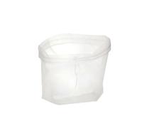 YARNOW Paquet Filtre à Lait de Soja Réutilisable en Polyester Blanc Cordon de Serrage, Facile à Nettoyer, pour Presse-agrumes Maison Cuisine