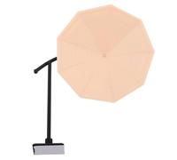 YARNOW Parasol de Jardin Miniature Extérieur, Modèle Grand Format en Matériaux Résistants, Parasol de Table pour Maison de Poupée, Décoration de Cour et Jardin, Accessoire DIY Réaliste