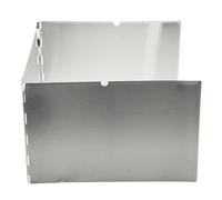 YARNOW Pare-Vent Pliable pour Réchaud de Camping 3 Panneaux en Acier Inoxydable Léger et Portable Protection le Vent pour Cuisinière Extérieure Accessoire Indispensable pour Voyage et