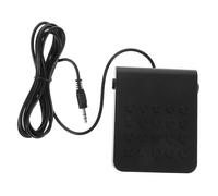 YARNOW Pédale De Sustain Pour Piano Électrique Et Synthétiseur Midi, Pied Antidérapant En Abs Et Métal Robuste Prise Jack 3,5 Mm, Accessoire Pratique Pour Clavier Électronique