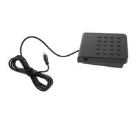 YARNOW Pédale de Sustain pour Piano Numérique Pied Antidérapant en Métal Robuste, Prise Jack 3,5 MM, Accessoire pour Claviers Électroniques Professionnels