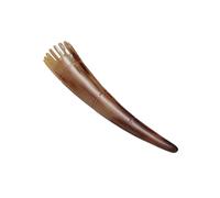 YARNOW Peigne en Corne de Bœuf Naturel Offre une Expérience de Massage Confortable Soulage Maux de Tête et Massage du Cuir Chevelu Pointe Acupoint