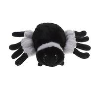YARNOW Peluche Araignée Adorable Doux Peluche Noir pour Décoration Halloween et Confort Coussin Douillet pour Chambre et Salon