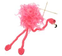 YARNOW Peluche Flamant à Fil pour Spectacles et Animations Peluche pour Décorations de Fête Couleur Aléatoire Couleur Aléatoire