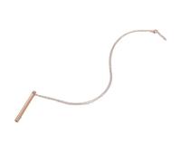 YARNOW Pendentif Urne Funéraire Rose Doré Collier Souvenir Cendres avec Parfum Léger et Ouvrable pour Commémoration Familiale