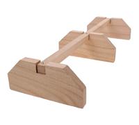 YARNOW Perchoir en Bois pour Poules et Poussins, Support Stable pour Exercice des Pattes, Matériau, pour Poulaillers et Volières