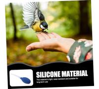 YARNOW Pet Nursing Dropper Reusable Bird Weaning Feeder for Squab and Pigeon Nutritional Supplementation with Smooth Teat Design Lightweight and Practical