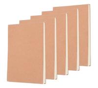 YARNOW Petit Bloc-notes Vierge 5pcs Papier Épais sans Encre, Portable, 100 Feuilles par Carnet, pour Prise de Notes et Planification D'emploi du Temps