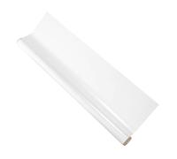 YARNOW Petit tableau blanc effaçable à sec statique réutilisable, surface effaçable, film mural éducatif pour enfants, adhésion électrostatique, blanc
