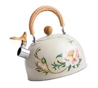 YARNOW Petite Bouilloire À Thé Cuisinière Bouilloire À Thé À Sifflement Cuisinière À En Acier Inoxydable Pour À Induction