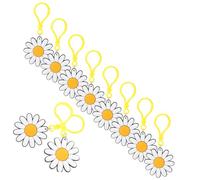 YARNOW Pièces Porte Clés Daisy Accessoire de Sac à Main Décoration Stylée pour Fête Clé de Original pour Femme Couleur Aléatoire