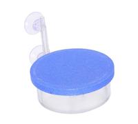 YARNOW Pierre à Air pour Aquarium avec Base Ronde et Diffuseur Silencieux Pierre à Bulles pour Pompe à Air Accessoire Oxygène pour Aquarium avec Ventouse Stable Améliore Qualité de Eau