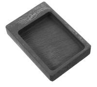 YARNOW Pierre à Encre Noire Miniature pour Écrire et Dessiner, Plaque de Broyage en Pierre Rétro, Accessoire Pratique pour Calligraphie et Dessin