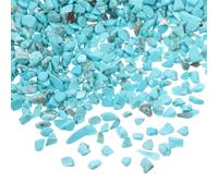YARNOW Pierres Turquoise Naturelles 5-7 Mm, 2 Paquet de 100 G, Gravier Décoratif pour Aquarium et Jardin, Graviers D'aménagement Paysager, Pierres pour Aquarium et Terrarium