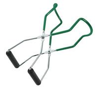 YARNOW Pince à Bocaux en Acier Inoxydable Vert Design Ergonomique, Outil Cuisine Solide et Pratique pour Transfert de Bocaux et Fabrication de Confitures