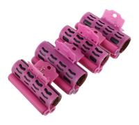 YARNOW Pinces à Cheveux à Bigoudis Chauffants 4pcs en Plastique Isolation Thermique, Grandes et Petites Tailles, Accessoires de Coiffure pour Coiffage et Voyage