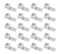 YARNOW Pinces à Ressort en Fer pour Canapé 20pcs, Kit de Réparation de Canapé, Accessoires pour Réduire Le Bruit et Soutenir Ressorts Affaissés, pour Réparation de Meubles à Domicile
