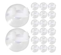 YARNOW Pinces de Fixation Transparentes pour Tuyau d'Aquarium 16 MM avec Ventouses Puissantes Lot de 50 Clips pour Tubes d'air et d'eau Accessoires Indispensables pour Aquarium d'eau