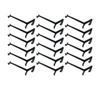 YARNOW Pinces de Pliage pour Plantes et Plieurs de Branches D'arbres pour Jardins Extérieurs, 25 Pièces en PE Noir, Haute Dureté, Favorisant la Croissance des Arbres Fruitiers