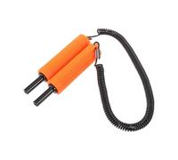 YARNOW Piolet de Pêche sur Glace Portable Poignée Antidérapante en Acier Inoxydable et PVC, Rétractable pour Aventures Hivernales en Extérieur