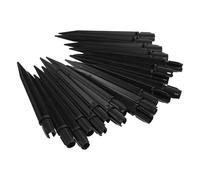 YARNOW Piquets de Jardin pour Lampe Solaire Extérieur Accessoires Jardin pour Éclairage Solaire de Pelouse Fixation Résistante Vent Installation Facile Usage Extérieur