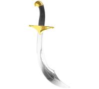 YARNOW Pirate Plastique Sécurisée pour Cosplay Halloween Accessoire Léger et Polyvalent pour Fêtes et Spectacles