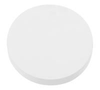 YARNOW Plaque de Plâtre Ronde Blanche pour Poterie, Surface Lisse en Gypse, Stockage Pratique, pour Cours de Poterie et Accessoires de Sculpture Artisanale