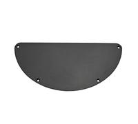 YARNOW Plaque de Protection Arrière pour Guitare Électrique, Cache-ressort en Plastique Noir, Accessoire Guitare Anti-rayures, Compatible Modèles Basses, Surface Lisse, Protection Chocs