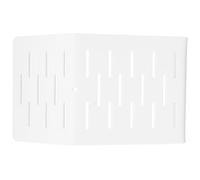 YARNOW Plateforme pour Tortues en Plastique Blanche Rampe d'escalade et Zone de Repos, pour Aquarium et Améliore la Santé des Reptiles