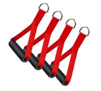 YARNOW Poignées de Résistance et Bandes de Musculation Lot de 4 en Mousse pour Exercices de Renforcement Musculaire et Pilates la Maison Couleur Aléatoire