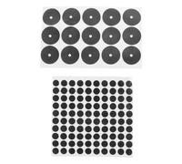 YARNOW Points Noirs Billard Autocollants 2 Pcs Marqueurs Ronds pour Billard de Table et Snooker Accessoires Entraînement Localisation Boules