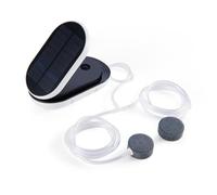 YARNOW Pompe à pour Aquarium à Faible Bruit en Plastique avec Alimentation Solaire et Modes intermittents, conçue pour Aquariums de Petite et Moyenne Taille en extérieur