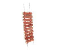 YARNOW Pont en Arc en Noyau De Maïs Jouets À Mâcher D'Intérieur Lapin pour Petits Chinchillas Grands Hamsters De Compagnie Jouets d'escalade pour Hamsters Accessoire en