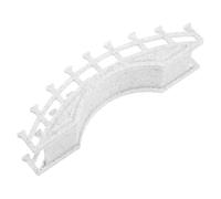 YARNOW Pont Miniature de Jardin Micro-aménagement Paysager, Petit Pont Décoratif en Plastique, Architecture Chinoise Traditionnelle, Accessoire pour Maison de Poupée et Terrarium, Décor