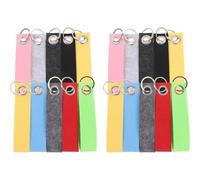 YARNOW Porte-clés Personnalisable à Fabriquer Soi-même Vierge en Feutrine 20pcs , Matériau Feutre Confortable pour DIY et Anniversaire