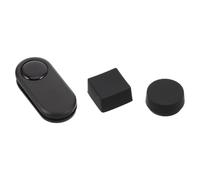 YARNOW Porte-Craie de Billard Noir en ABS avec Pince Magnétique | Caoutchouc, Prise Sûre, Usage une Main, Compatible Craie, pour Salles et Tournois, Format Portable