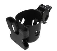 YARNOW Porte-gobelet pour déambulateur : Accessoire 2 en 1 pour Poussette avec Support pour téléphone, Compatible avec Les fauteuils roulants, vélos et Scooters.