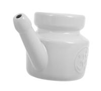YARNOW Pot de Rinçage Nasal Céramique pour Nettoyage Complet Du Nez Rinçage Doux pour Adultes pour Yoga et Soins Saisonniers